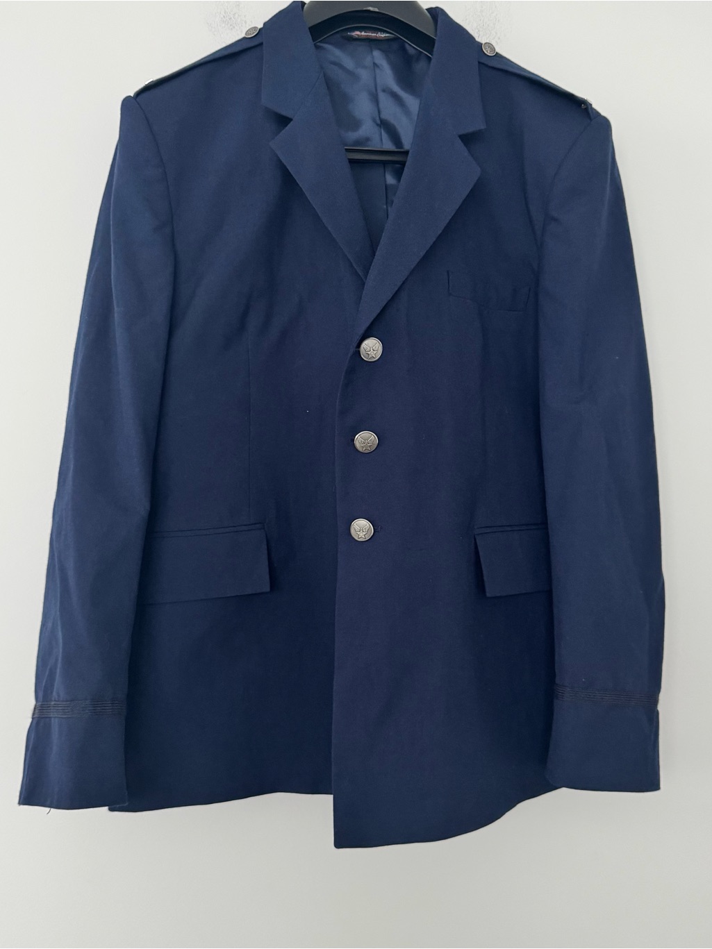 Weintraub Us Air Force Usaf Service Dress Uniform Jacket Military Blazer 46r
